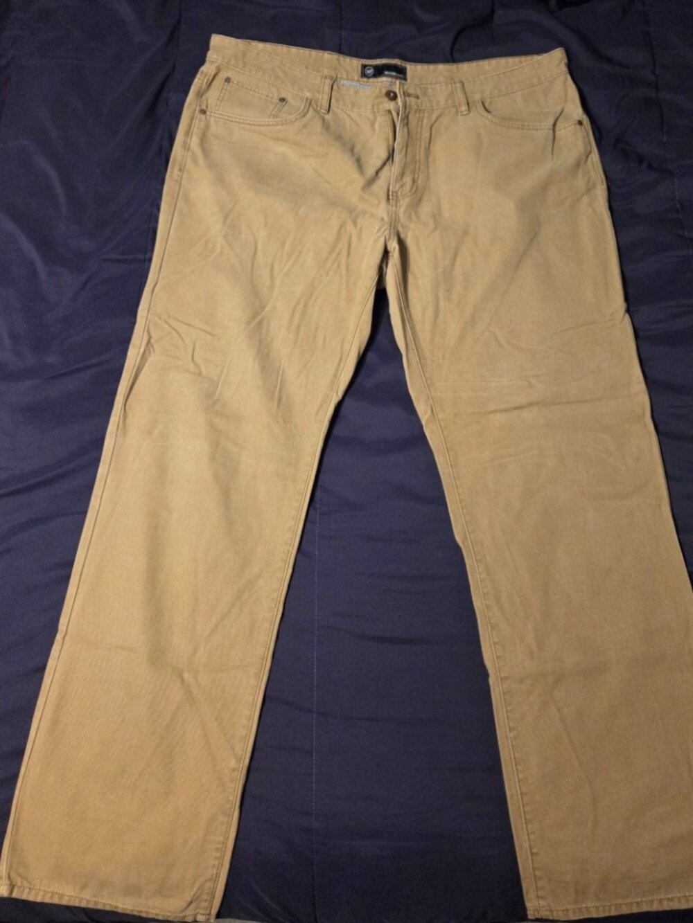 MENS WEATHERPROOF KHAKI CHINO JEANS 40X32